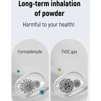 Nail Dust Collector, Compact Vacuum Fan Dust Collector for Beginner, Powerful Dust Suction Machine Manicure Pedicure Tool for Ac