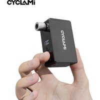 CYCLAMI AM6 Pro Mini Pompe à air électrique automatique portable numérique pour pneus de VTT et de vélo de route Schrader Presta 150 PSI 800 mAh