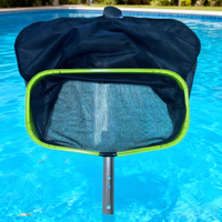 Upgraded Pool Skimmer Net,Professional Ultra Fine Mesh Pool Leaf Net for Cleaning