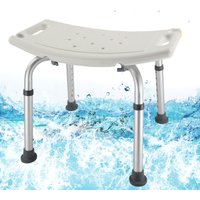 Bathroom and Shower Chair Elderly Folding Bath Chair Furniture Stool Shower Bench Non-slip Bath Chair 6 Gears Height Adjustable