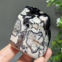 Natural Gemstone Black Cherry Agate Irregular Polyhedron Home Lucky Decoration Energy Spiritual Meditation Witchcraft Aura