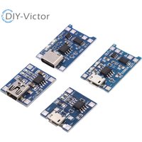3.7V Lithium Battery Charger 5V 1A 2A Li-ion Lipo Battery Charging Protect Two-in-one Module Micro USB Type-C Protection Board