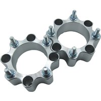 Pair of 4x110 ATV UTV Forged Aluminum ATV Wheel Spacers 45mm M10X1.25 Nuts for SUZUKI HONDA CF MOTO