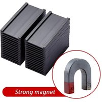 White Paper Cards Magnetic Label Holder Protective Film Mess Free C Channel Label Holder Adjustable Strong Magnet