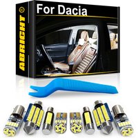 Car LED Interior Light For Dacia Duster 1 2 Logan MCV 2 3 Express Pickup Lodgy Sandero Dokker Accessories Indoor Lamp Canbus