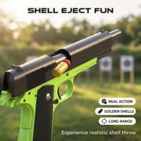 Automatic Colt 1911 Shell Ejection Gun Pistol Toy Guns. G17 Pistol Children CS Shooting Weapons Gun Toy