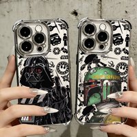 Hot Stars W-Wars Plating Phone Case For Google Pixel 10a 10 9 8 7 9a 8a 7a Pro XL 5G Anti Fall Airbag