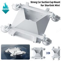 Portable Suction Cup Mount for Starlink Mini Travel Car Window & Sunroof Suction Cup Stand Kit for RV Truck Boats Glass Mounting