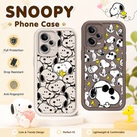Hot Anime Cute Puppy S-Snoopy Soft Phone Case for Xiaomi Redmi Note 15 14 13 12 11 10 Pro Plus 5G 14S 12S 11S 10S 4G Back Cover