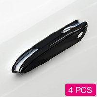 Door Handle Cover Stylish For Mercedes Benz E S EQE EQS SUV W214 S214 W223 V295 X294 V297 X296 2023 2024 2025 2026 Glossy Black