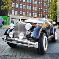 Children's Electric Classic Car Boys and Girls Can Sit Remote Control Four-wheel Drive Car Charging Rocking Toy Car