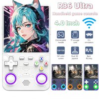 R36S R36 Ultra Handheld Retro Video Game Console IPS Screen 128GB Games Portable Pocket Player Linux System R36Ultra R36 PRO