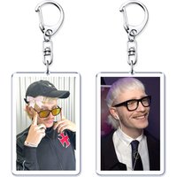 Popular Singer Joost Klein Keychains Eurovision Europapa Keyring for Accessories Bag Pendant Key Chain Jewelry Fans Lover Gift