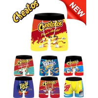 Y2k Top Cheetos Crunchy Food 3D Printed Men's Underwear Hip Hop Cool Casual Wear Sportswear
