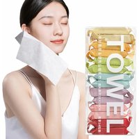 7/14pcs/box Disposable Washcloth Portable Travel Towel Thickened Compressed Face Towel Disposable Washcloth