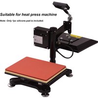 Heat Pressing Mat Silicone Rubber Pad High Temperature Resistant Plate Easy Press 2 for Heat Press Machine T-Shirt Heat Transfer