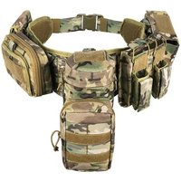 Yakeda Custom Molle Pockets Pouches Gear Hunting Waist Security Tactical Belt Padded Patrol Belt