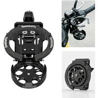 AliExpress NONE Foldable Motorcycle Cup Holder 360° Rotatable Universal Handlebar Water Bottle Holder For Electric Scooter Bicycle Motorbike