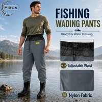Non-Slip Fishing Boot Coveralls, Waterproof Outdoor Gear for Camping, Hunting, Fishing and Stream Walking