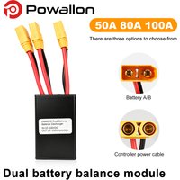 Ebike Dual Battery Balance Module XT90 Connection Adapter Dual Battery Discharge,Convertion Electric Bike 50A/80A/100A