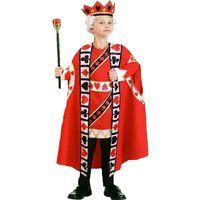Purim Alice Wonderland King Costume Poker Robe Matching Coat Cosplay Carnival Halloween Party Fancy Dress