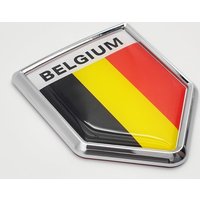 AliExpress EZAJILX Belgium Flag Shield Car Bike Decal Crest Emblem for Cars motorcycle Truck Vehicles Car emblems