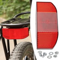 LED Bike Luggage Rack Taillight Hot Sale Outdoor Night Ridding Safety Warning Lantern Rear Seat Reflective Lights With M5 Screws