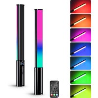 LUXCEO P400S Handheld-RGB-Videoleuchte, LED-Lichtschwerter mit Batterie, 2500–6500 K, 36000 Farben, Fotografie-Beleuchtung für Youtube Vlog
