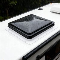 42 X 42 CM Vent Skylight for Universal RV with Standard 14*14 Inch Openings, Square Roof Vent Skylight for Caravans or Motorhome