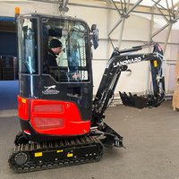 Fast Delivery 1.8 Ton Mini Excavator Euro 5/EPA Engine Home Farm Hydraulic Small Digger 2Ton 2.5Ton Micro Bagger Customized Sale