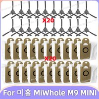 Fit For ( 미홀 MiWhole M9 MINI ) Robot Vacuum Replacement Parts Dust Bag Side Brush Accessories