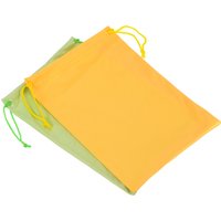 2pcs Ski Goggle Bag Microfiber Snow Goggles Case Cover Soft Storage Sleeve Drawstring Pouch for Sunglasses Glasses Eyeglasses