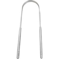 1Pcs Steel Tongue Scraper U-shaped Metal Fresh Breath Cleaning Coated Tongue Toothbrush Oral Hygiene Care Tools