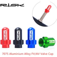 2pcs/box RISK Lightweight Aluminum Alloy Mountain Road Bike Bicycle Tire FV AV Presta Schrader Valve Cap Dust Cover