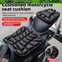 AliExpress NONE Comfort Gel Motorcycle Seat Pad 3D Breathable Universal Shock Absorbing Cushion Bike Seat Cover for Advanced Mountain Riding