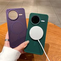 Magnetic Case for Xiaomi POCO F8 F7 F6 F5 Pro Ultra Mi 15 14 Cover Heat Dissipation Mesh Mag-safe Shockproof Soft Bumper Shell