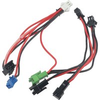 24V-60V Electric Bike Light Connection Line Electric Bicycle Headlight Front Rear TailLight Rubber Wire Cycling Accessories