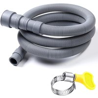 Professional EVA Washing Machine Drain Hose Flexible Corrugated Tube Washer Discharge Tube 1m 3m 5m Extension Pipe Home