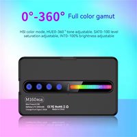 new Portable Mini LED Live Streaming Pocket Light,RGB Full-color Digital SLR Camera,Smartphone Selfie Photography Fill Light
