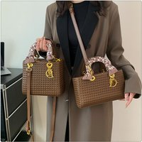 Luxury Leather Tote Bag for Ladies - Water-Resistant Designer Inspired Handbag with Interior Organizer