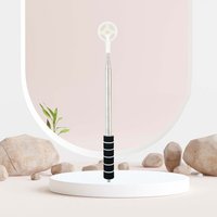 Extendable Telescopic Golf Ball Retriever Adjustable Two-Sided Golf Ball Pick Up Tool Rounded Head Easy Grab Ball