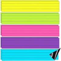 5 Pcs Magnetic Sentence Strip Magnets With Erasable Reusable Sentence Language Learning Tool For Classroom Home Education Teach