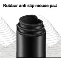 Gaming Mouse Mat Large Mouse Pad Anti-slip Rubber Carpet PC Stitched Edge Desk Mat Computer Keyboard Pad