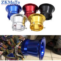50mm Motorcycle Air Filter Wind Horn Cup Alloy Trumpet For Keihin PWK OKO Mikuni 21mm 24mm 26mm 28mm 30mm PE28 30 Carburetor Etc