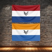 NL Historical Flags Dutch East India Company & Dutch East Indies Flag For Decor
