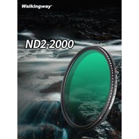 Variable ND Filter ND2-2000 (1-11 stops) Ajustable Neutral Density for Camera Lens Multi-coated Filter 49MM 52MM 58MM 67MM 77mm