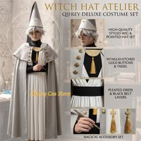 OMag Cos Store Witch Hat Atelier Qifrey Cosplay Costume Set Qi Fuli Anime Game Character Outfit For Halloween Carnival Party Cos