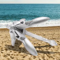 0.7/1.5KG Grapnel Anchor with 65ft Marine Rope and Buoy Boat Anchor Kayak Anchor for Kayak Fishing Canoes Jet Ski SUP Board