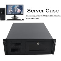 4U Server Industrielles Steuerungsgehäuse SL-450A Full Tower Multi-Disk-Gehäuse Workstation für Desktop-Computer Hauptgehäuse 7 Festplatten