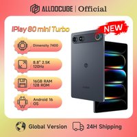Tablette ALLDOCUBE iPlay 80 mini Turbo 8,8'' 2,5K 120Hz Dimensity 7400 16 Go de RAM 128 Go de ROM Android 16 6500 mAh 4G LTE